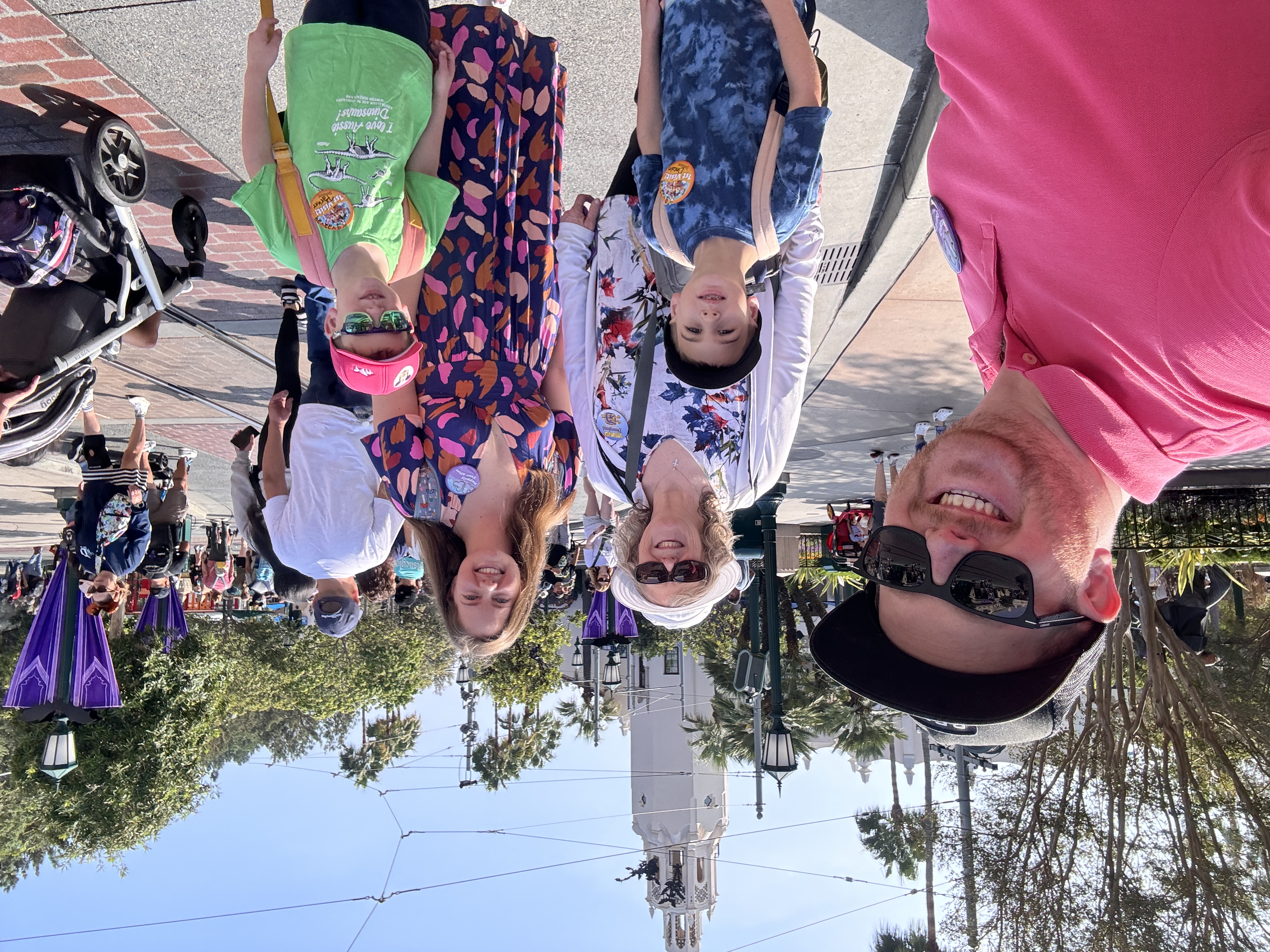 California Adventure Family Photo