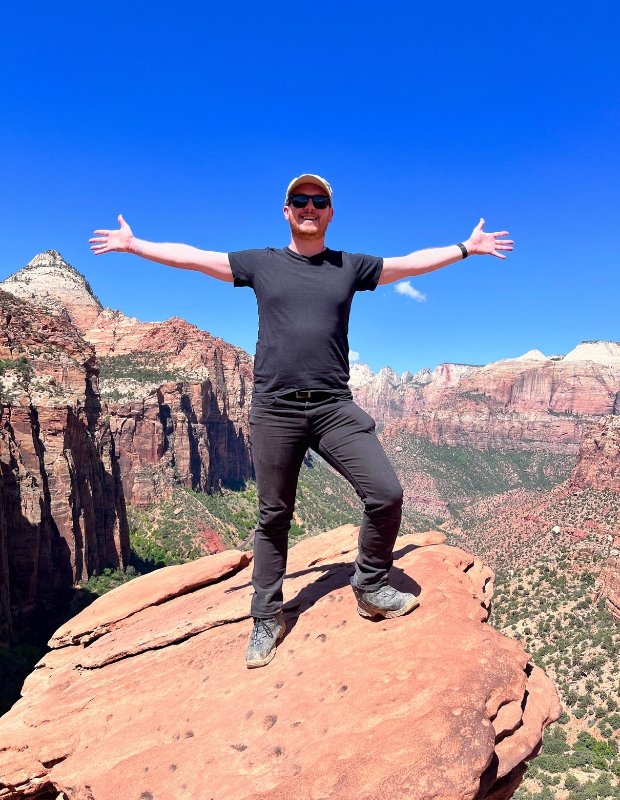 Ben in Zion National Park