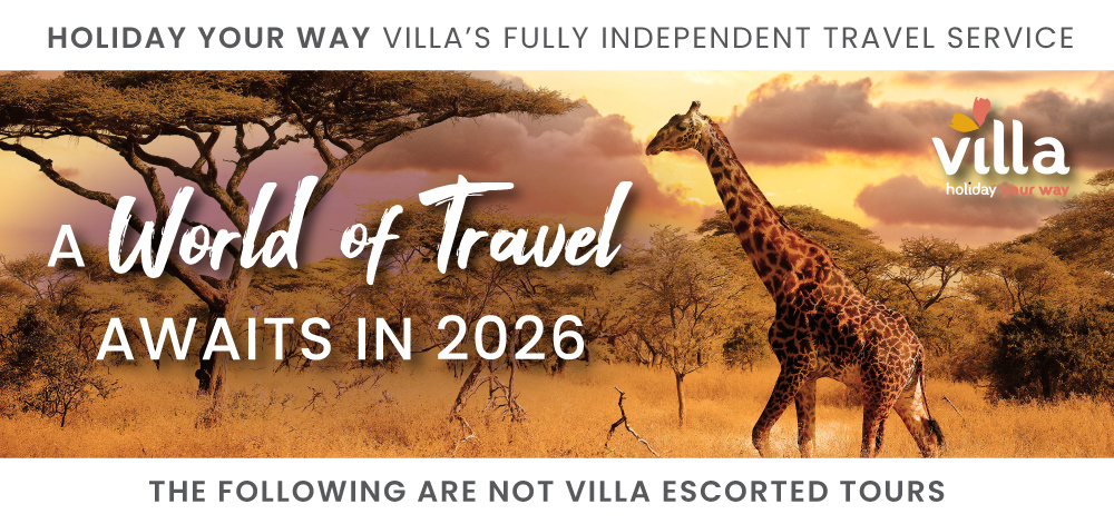 A world of travel awaits